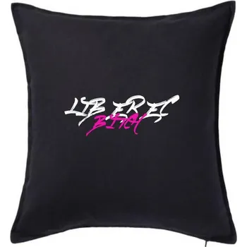 Polštář Liberec Bitch - Polštář 50x50 - 50x50 - Pouze potah ( Černá )