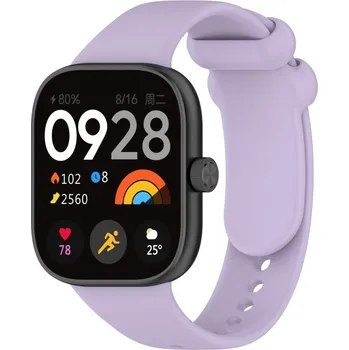 Příslušenství k chytrým hodinkám VSECHNONAMOBIL 70790 SILICONE Vyměnitelný řemínek pro Redmi Watch 4 fialový