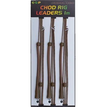 ESP návazce Chod Rig Leaders 1m Camo Brown