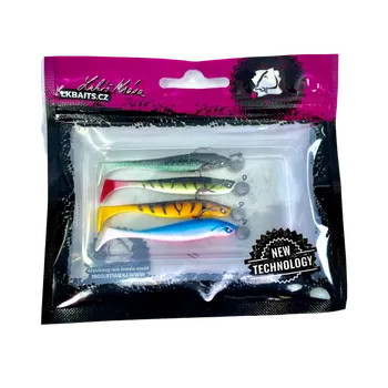 Umělá nástraha LK Baits Predátor Kompletní Set Basara v dipu 6 cm, 4ks