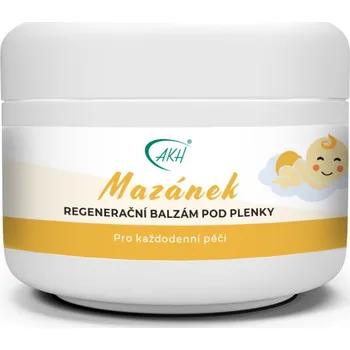 AKH Regenerační balzám pod plenky MAZÁNEK 50 ml