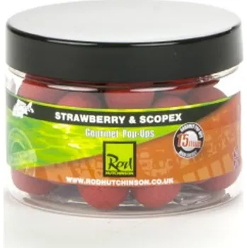 Boilies RH Pop-Ups Strawberry & Scopex 15mm