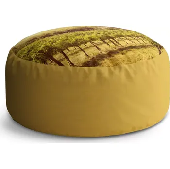 Sedací pytel Kulatý taburet Circle Vinice: 38x48 cm - Sablio