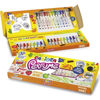 Fixy voňavé CARIOCA Perfume, 30ks + samolepky