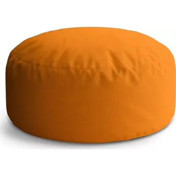 Sedací pytel Kulatý taburet Circle Oranžová: 38x48 cm - Sablio
