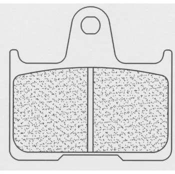 Brzda pro motocykl Zadní brzdové destičky CL-Brakes KAWASAKI ZZR 1400 2006-2011 směs RX3