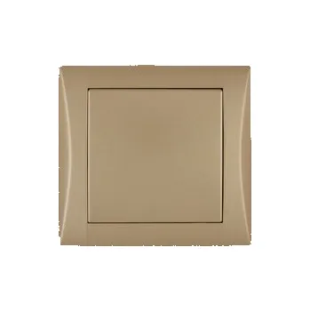 vypínač spínač č.1 ELEGANT - zlatá, komplet