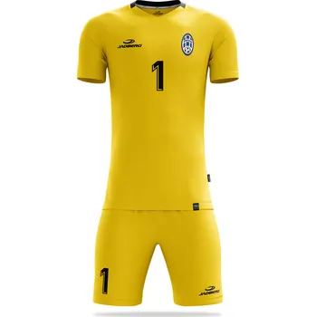 Fotbalový brankářský dres a trenýrky Jadberg-Custom SET Žlutá / M