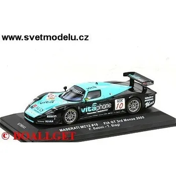 autíčko IXO Models Maserati MC12 #10 Vitaphone F. Babini/T. Biagi FIA 041