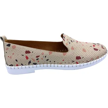 Dámské polobotky Dámská letní mokasína MISSTIC 816 béžová Velikost: 41 (EU)