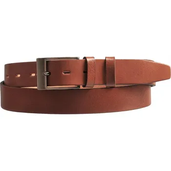 Módní doplněk Kožený pásek světle hnědý 35-100-5-48 velikost 110 cm 110 cm