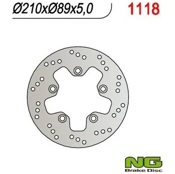 Brzda pro motocykl Zadní brzdový kotouč NG Suzuki 400 BURGMAN AN ABS 2005 - 2019