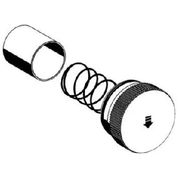 Schell Příslušenství - Náhradní ovládací tlačítko ke sprchovým armaturám Linus, chrom 295450699