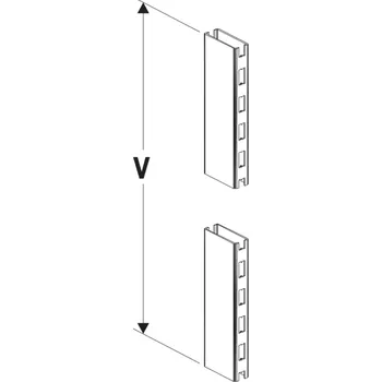 Prodejní regál Stojina 80/30/1908 mm