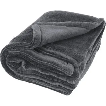 Dětská deka Deka dvouvrstvá 200 x 155 cm šedá