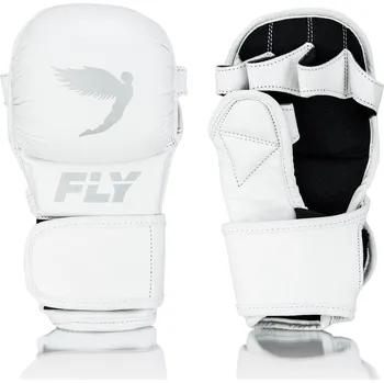 MMA rukavice Rukavice Fly Shadow M 2.0 - bílá