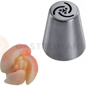 Výroba svíčky Cukrářská špička Květina, sada 5 ks - 37x42 mm - BX0060 | MARTELLATO, Floreal