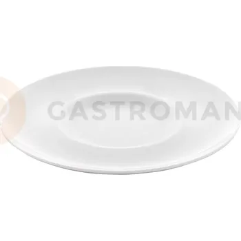 Talíř Plytký talíř z porcelánu s širokým okrajem, Ø 31 cm, bílý | FINE DINE, Bianco