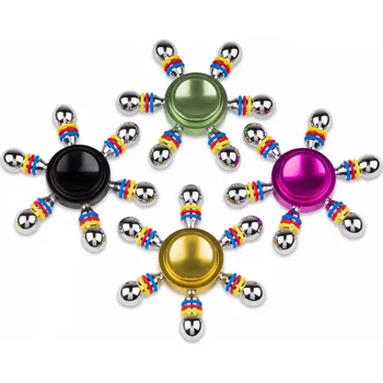 Gadget Fidget spinner KOVOVÝ kapky