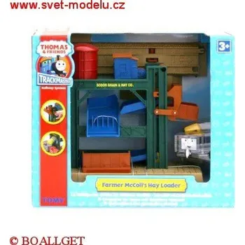 Vláček a vláčkodráha TOMY FARMÁŘ MC COLLS A NAKLADAČ - MAŠINKA TOMÁŠ (THOMAS & FRIENDS) 5695