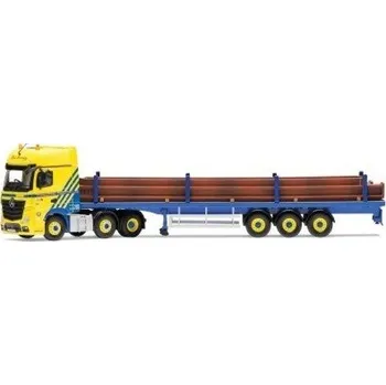 autíčko CORGI MERCEDES-BENZ ACTROS MP4 FLATBET TRAILER MIDDLEBROOK TRANSPORT LTD. RHD 15811