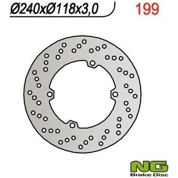 Brzda pro motocykl Přední brzdový kotouč NG Honda 250 CR R 1990