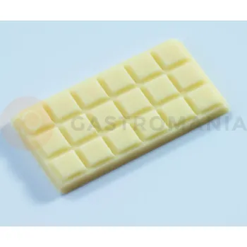 Čokoládová tyčinka Polykarbonátová forma k vytvoření čokoládových tvarů, obdélné - 16 ks x 5g, 50x26x3 mm - MA2006 | MARTELLATO, Napolitain