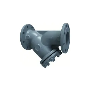 Ochranný vodní filtr filtr, příruba PN 16, těleso šedá litina GG25, síto nerez 1.4301, DN 300 [mm], jemnost síta 1200 [µm], 306-300