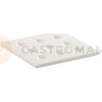 Dřevěná hračka Bílá vložka do krabičky 15,8 x x 15,8 cm | ZIEHER, Solid