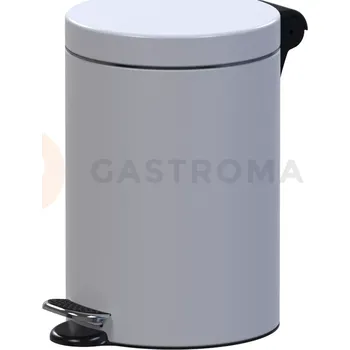 Nádoba na led Pedálový odpadkový koš s nehořlavou příměsí 3 l, 26x17 cm, bílý | ALDA, Freedom Fresh Hotel Safe