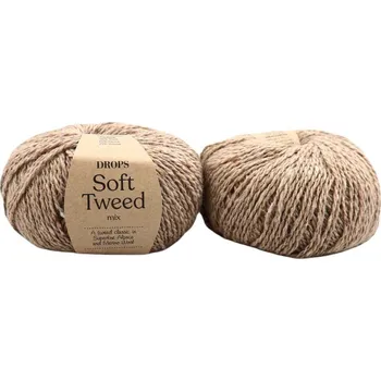 Příze Drops Soft Tweed 04 sušenka