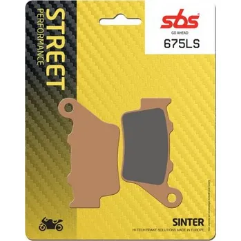 Motodíl Zadní brzdové destičky SBS Yamaha XTZ 700 Tenere 2019 - směs LS