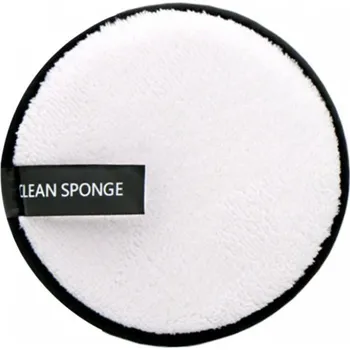 Houbička na make-up Čistící a odličovací houbička na obličej - bílá