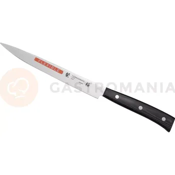 Pružný filetovací nůž, 16 cm | TAMAHAGANE, Sakura