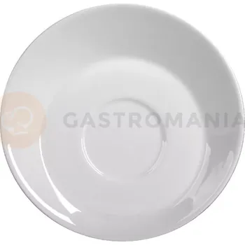 Porcelánový podšálek šikmý 15 cm | AMBITION, Kubiko/Fala