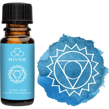Phytos 5.čakra - směs 100% esenciálních olejů 20 ml