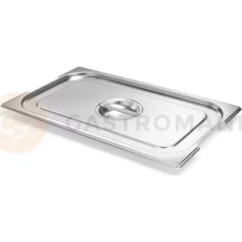 Nerezový dřez Nerezové víko s výřezem pro rukojeti nádob GN 1/1 | HENDI, Budget Line