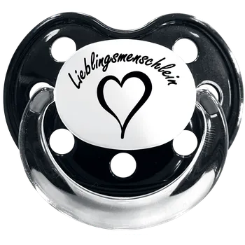 Détský dudlík z Metal Kids - Lieblingsmenschlein - Deti - černá