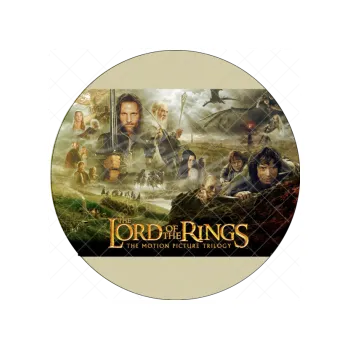 Jedlá dekorace na dort LORD, VARIANTA Jedlý papír 45