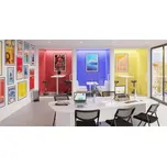 Skládací židle "CPDIVANO N", černá, kov a textil, ALBA CPDIVANO N