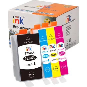 Počítač Starink kompatibilní cartridge HP 920XL, HP C2N92AE (Multipack CMYK)