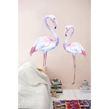 Fototapeta Coloray Samolepky na zeď Bílý plameňák BubblesFree BubblesFree coloraydecor-wd-as-102308646