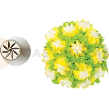 Výroba svíčky Cukrářská špička na zdobení 52 - ø 25 mm | SILIKOMART, Flower Tubes