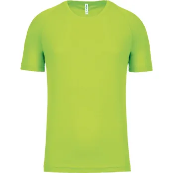 pracovní tričko Kariban Tričko PA438, sportovní, krátký rukáv, pánské COT20P43812213-lime 3XL Zelená lime
