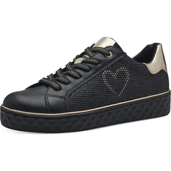 Dámské tenisky DÁMSKÉ TENISKY MARCO TOZZI 2-83700-42 098 ČERNÁ Barva: Černá, Velikost: 40