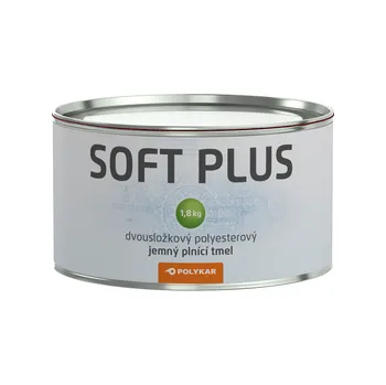 Tmel Dvousložkový polyesterový tmel SOFT PLUS 1,8 kg