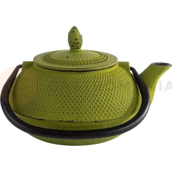 Servírovací stolek Litinová konvice na čaj, zelená 0,8 l | APS, Asia