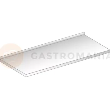 Stolová deska Deska nástěnná z nerezové oceli 1700x700x80 mm | DORA METAL, DM-3001