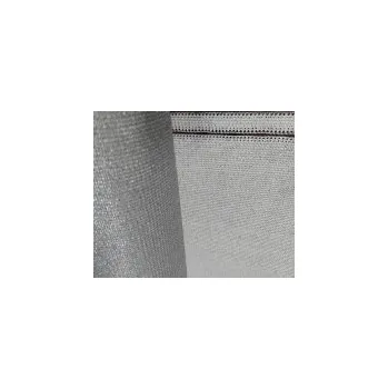 zahradní zástěna Stínící síť na plot 1,8 x 20m, stínivost 100 %, SVĚTLE ŠEDÁ