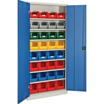 Skříň DS92-7P/2 s plastovými boxy IG077